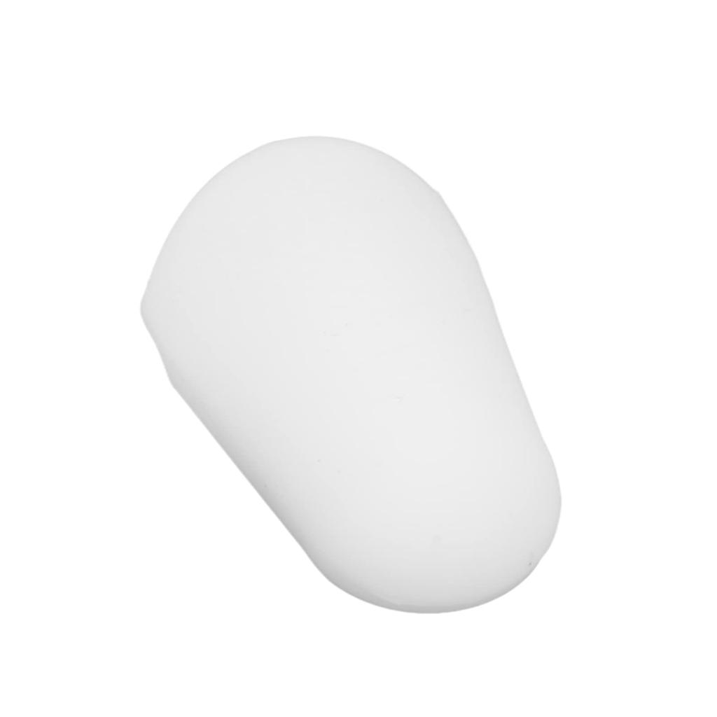 Saxophone cap kit, clarinet silicone mouthpiece cap set, white.