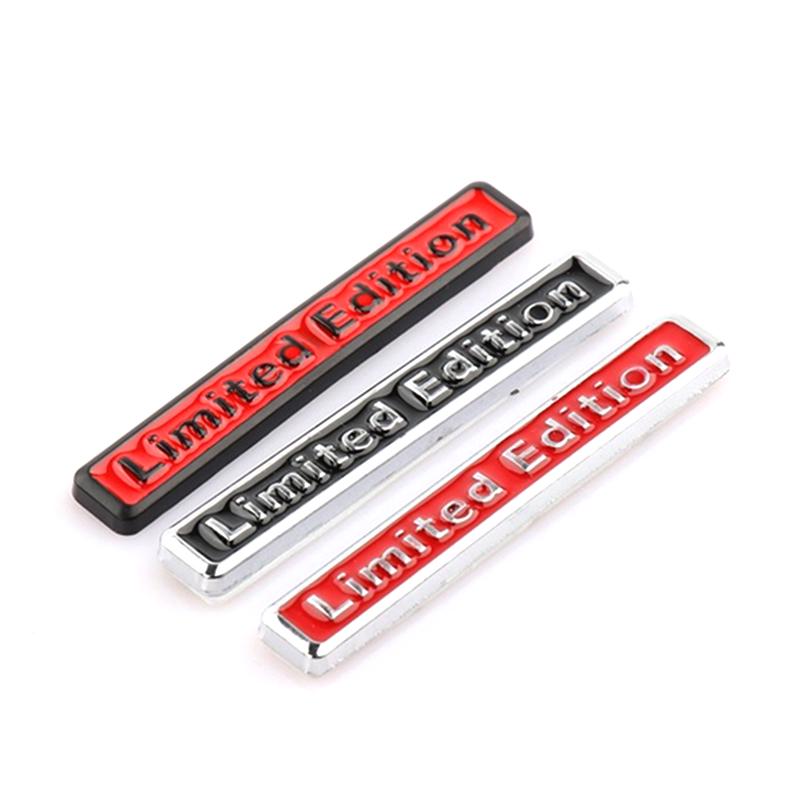 3D Metal Chrome Limited Edition Auto Car Sticker Badge Decal Motorcycle Emblem