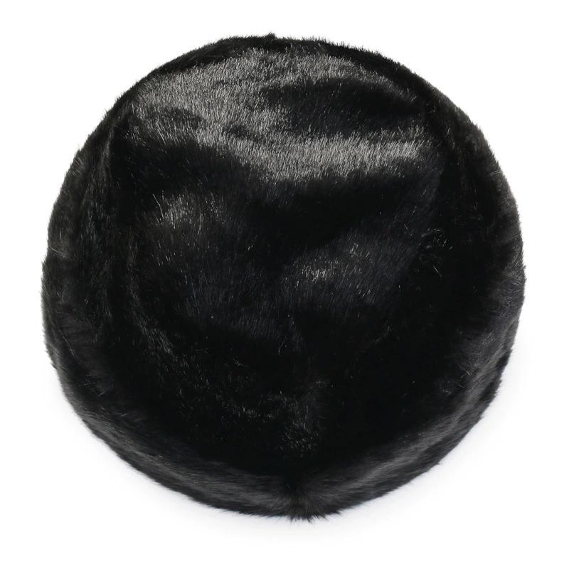 WTEMPO Men's Autumn Winter Outdoor Cycling Skiing Hats Windproof Cold-proof Warm Bomber Hats Couple Faux Fur Ear Protection Plush Hats