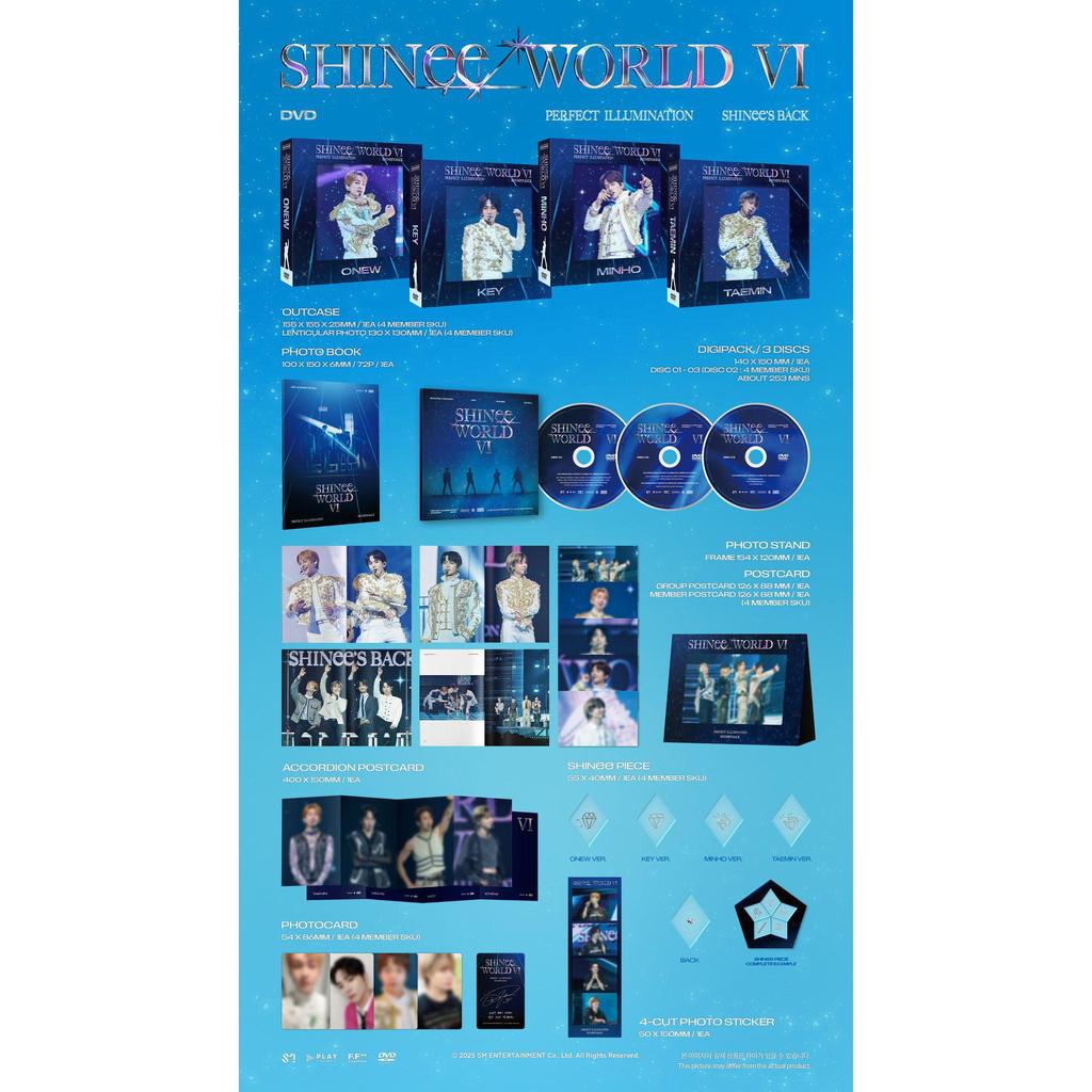 [Vorbestellung]  SHINee - WORLD VI [PERFECT ILLUMINATION] DVD (Online-Vorteil)