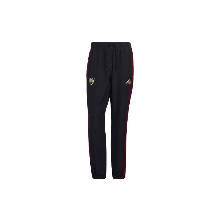 adidas Cny Don Pant Printing Loose Basketball Sports Pants Black Men s GN5377 L