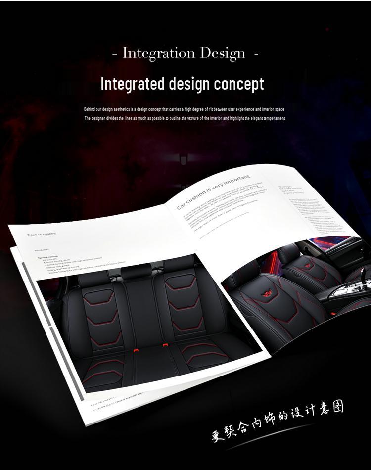 Four Seasons Leather Car Seat Cushion 2016 Model for Tiida - Full Wrap Design