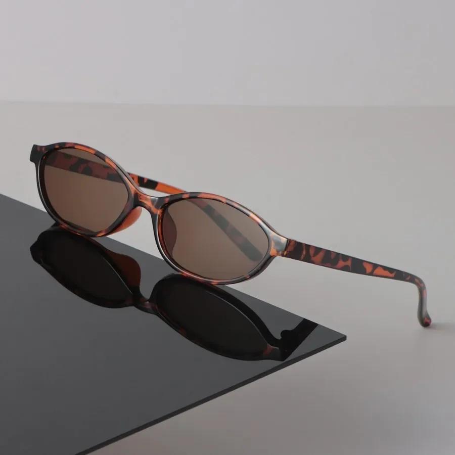 Cat Eye Sunglasses Women Men Vintage Stylish Mirror Minimalist Lens Sun Glasses Female Male Cool Personality