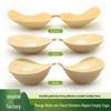 Mantou Cup Thick Bra Pads: Non-Slip, Invisible Support for Smaller Breasts - Perfect for Wedding Photos & Formal Wear