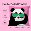 Cartoon Animal Pillow Case Pattern Printing Pillowcase Living Room Sofa Cushion Cover Bedroom Room Decor