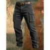 Pánské Módní Nový Styl Ležérní Vícekapesní Slim-fit Cargo Kalhoty pro Venkovní Trend, Dlouhé Kalhoty pro Fitness