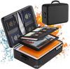 Fireproof Multi-Layer Document Organizer: Large-Capacity Passport & Certificate Storage Bag