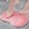 Nityasiddh Shower Foot Scrubber Mat Back Washer Suction Cups for Use In Cleaner for Use In Feet Scrubbers Foot Roller Exfoliating Bath Wash Pad Wa