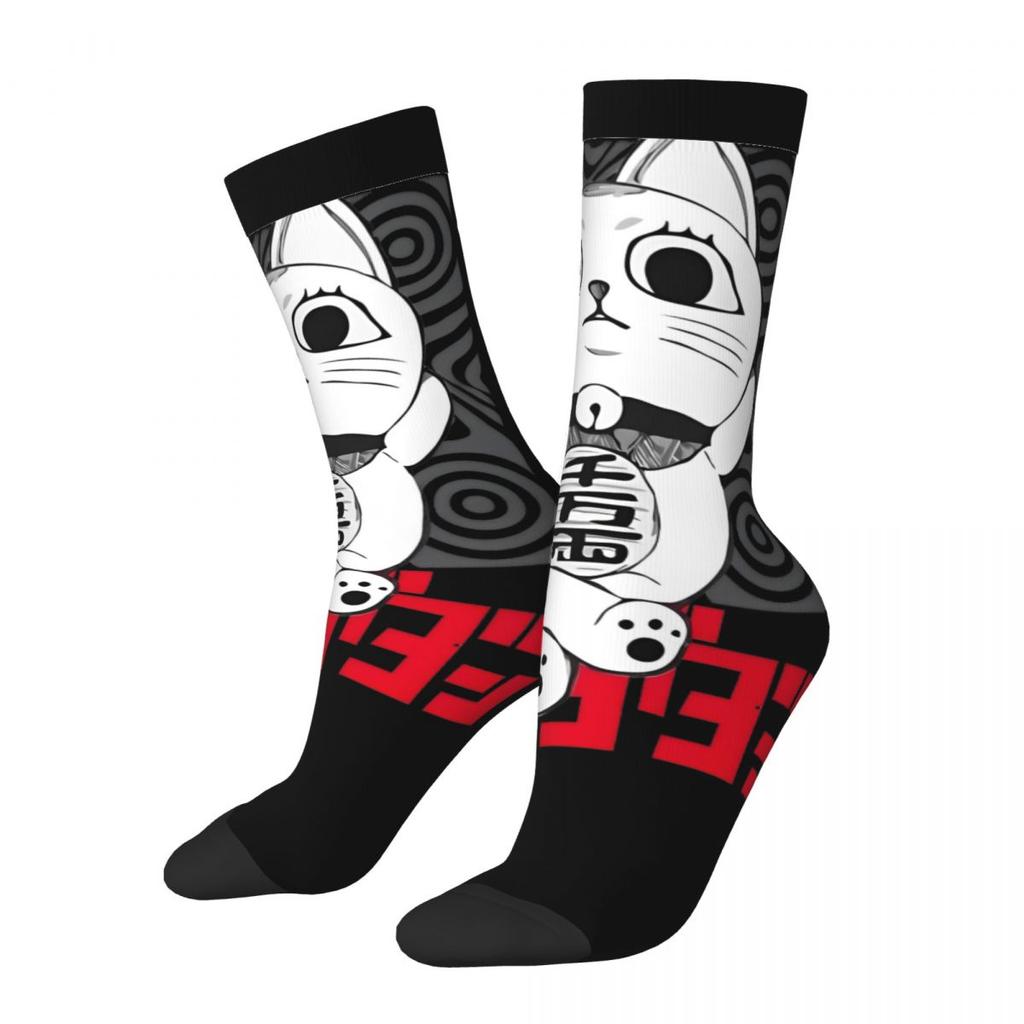 Turbo Granny Dandadan Socks Men Women Polyester Fashion Anime Socks Harajuku Spring Summer Autumn Winter Stockings Gifts