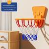 Foldable Indoor Training Basketball Rings Space Saving Wall Mounted Backboard For Kids Quiet Basketball Indoor Sports Toy