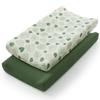 2PCS Ultra Soft Diaper Changing Pad Cover Reusable Diaper Changer Pad  Diaper Changing Table