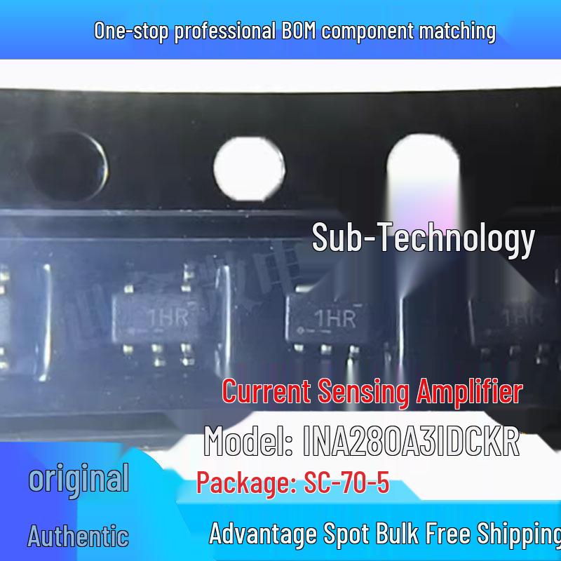 

INA280A3IDCKR Silkscreen 1HR SC-70-5 Current Sense Amplifier Chip