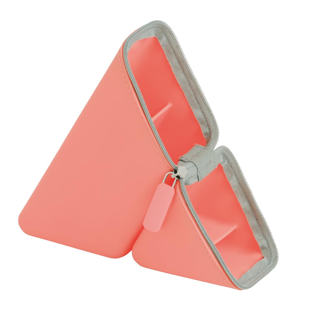 Sonic Kakusta Portable Pencil Case, Silicone Type, Pink, FD-8244-P