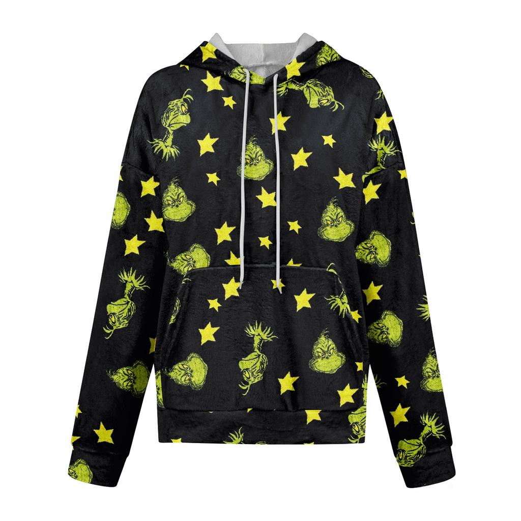 Hoodies For Women Oversized Winter Plush Cute Sweatshirts Pullover Trendy Fall Winter Clothes