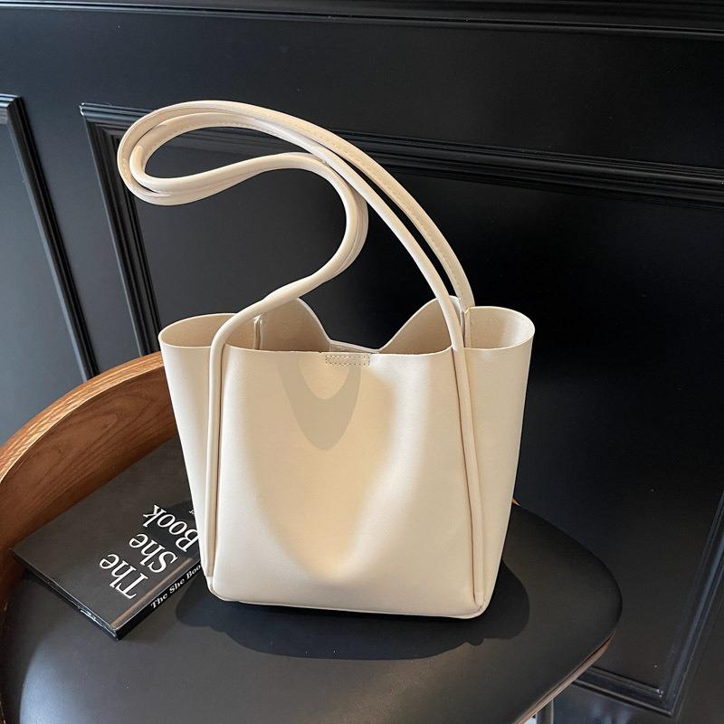 Fashion Child and Mother Bucket Bag Women's High-end Sense Niche Underarm Bag Commuter Shoulder Messenger Bag Large Capacity Tote Bag