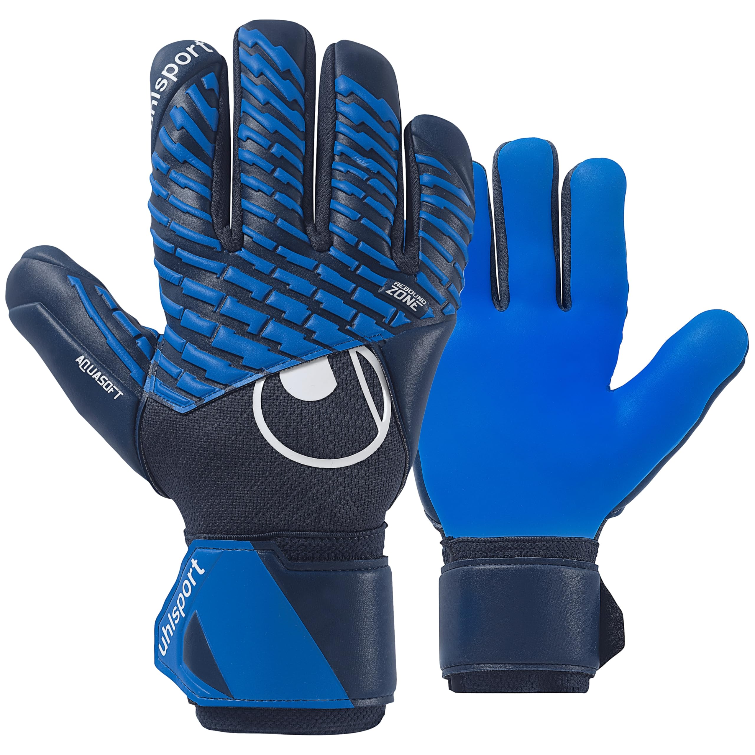 

uhlsport Match Soccer Goalkeeper Half 1011386 01 9 Gloves, Aquasoft, Negative,