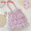 Elegant Polyester Shoulder Bag With Hidden Pockets For Work And School