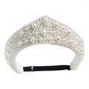 Faux Pearls Pearl Headband Rhinestone Rhinestone Hair Band Fashion Women Hair Jewelry  Festival