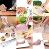 2Pcs Stainless Steel Fish Bone Tweezers Set Pincer Clip Puller Remover Tongs Kit Fish Bone Plucking Clamp Kitchen Cooking Gadget