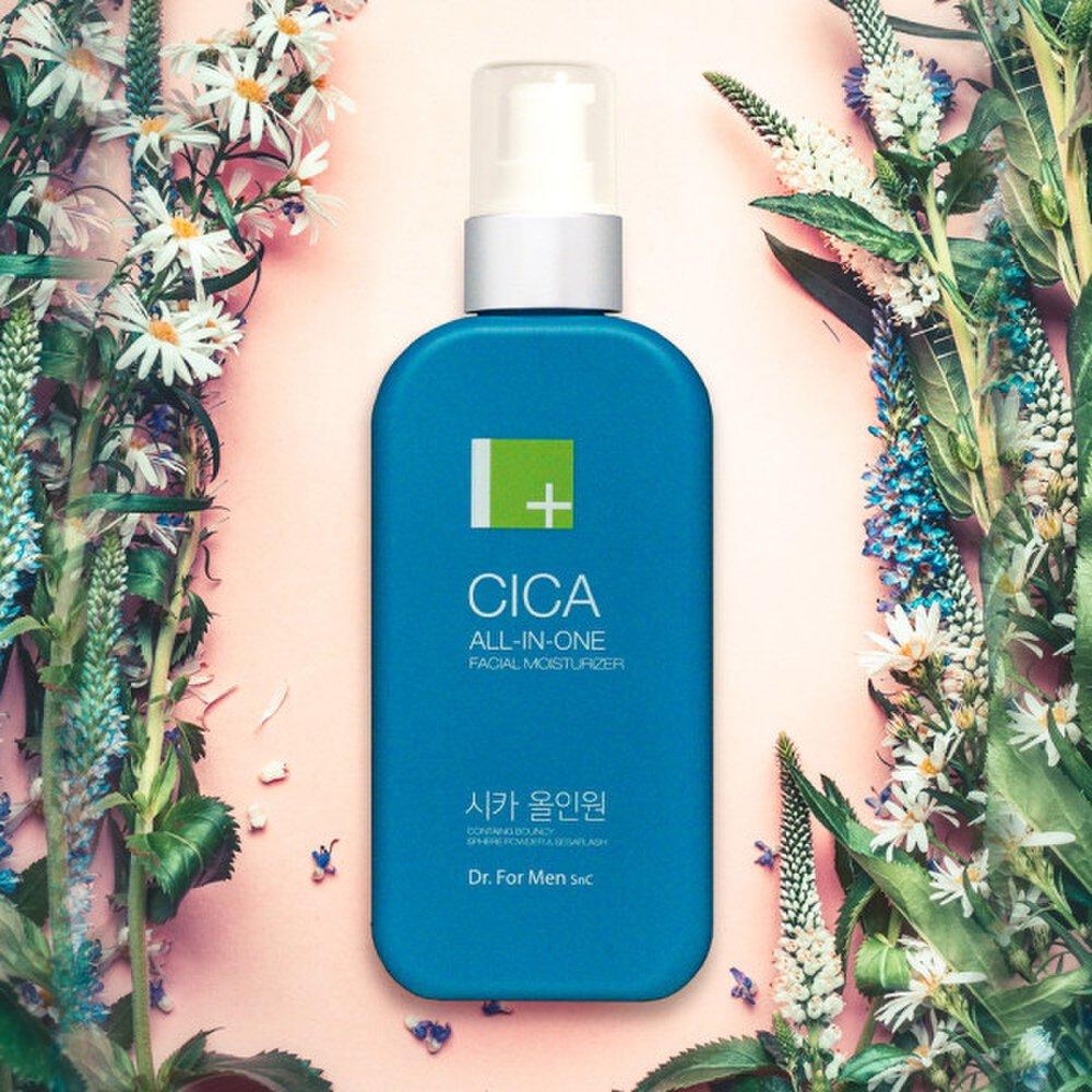 DR.FOR MEN Men’s Cica All-in-One Lotion Main Product (200ml) + Refill (200ml)