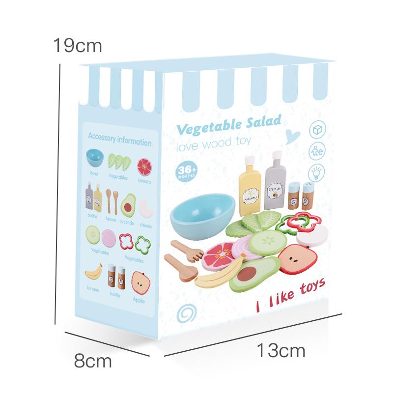 Wooden Pretend Play Food Kitchen Toys Classic Cutting Cooking Set Kids HousePlay Educational Imitation Game Toys for Girls Boys