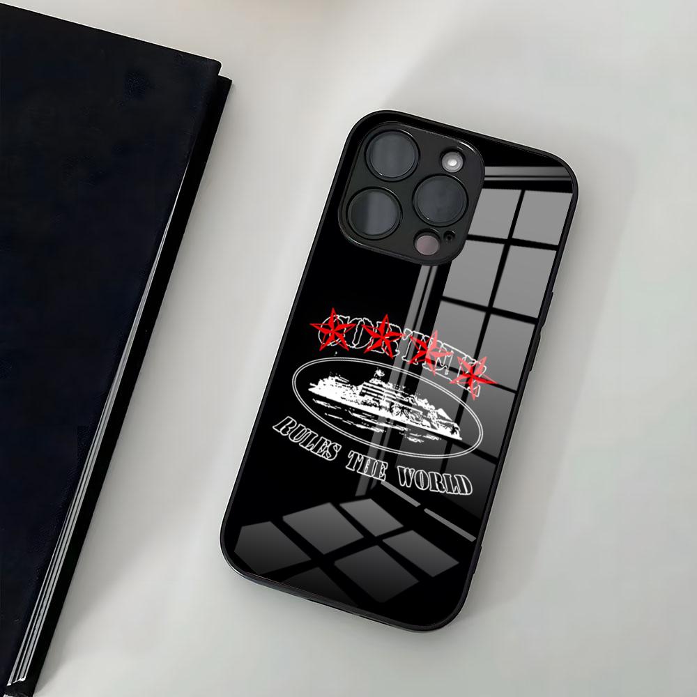 Luxury Goods Rules The World Phone Case For IPhone 17 Air 16 15 14 Pro 13 11 12 XR XS ProMAX 7 8 Plus 13 Tempered Glass Cover