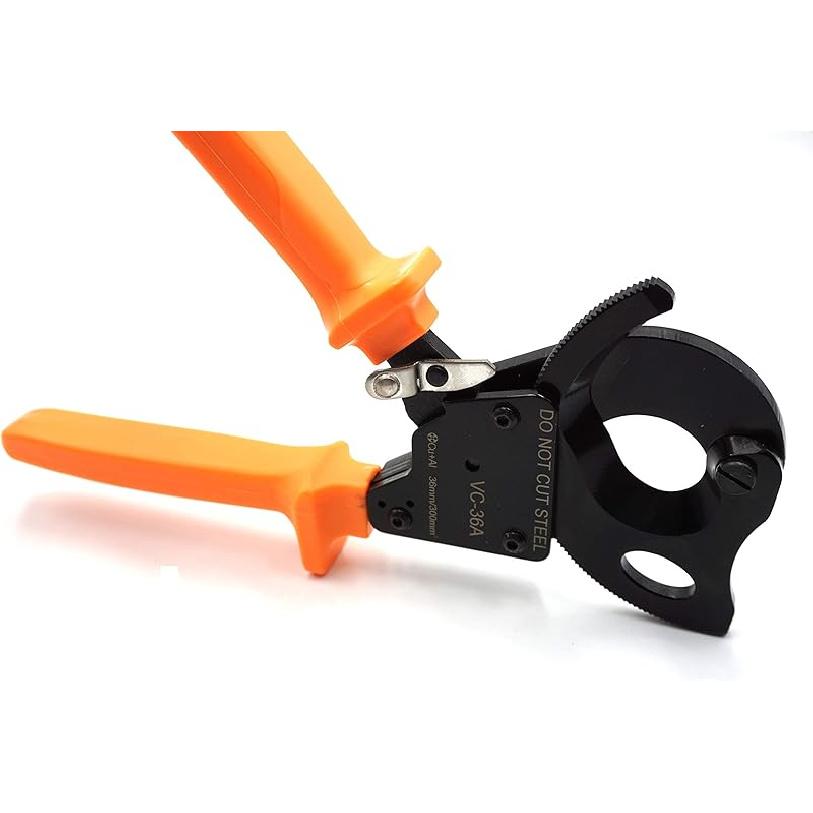 Ratcheting Cable Cutter, 400mm2 Aluminum Copper Wire Cutters for Cutting electrical wire as Ratchet Wire Cutters (400mm2) 300mm2