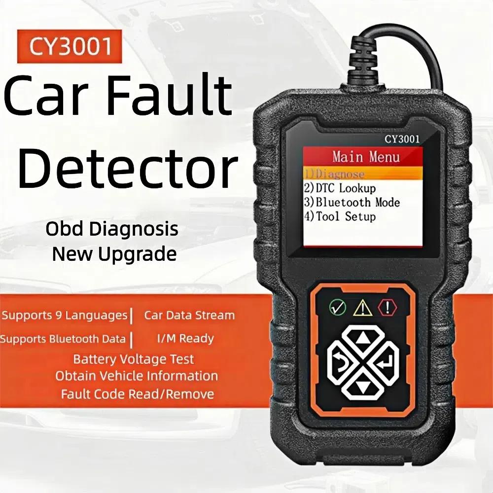 Elm327 Chip OBD2 Scanner CY3001 Professional Fault Detector  For Android/iOS