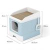 Semi Closed Cat Pet Supplies Drawer Type Pet Toilet for Small and Large Cats