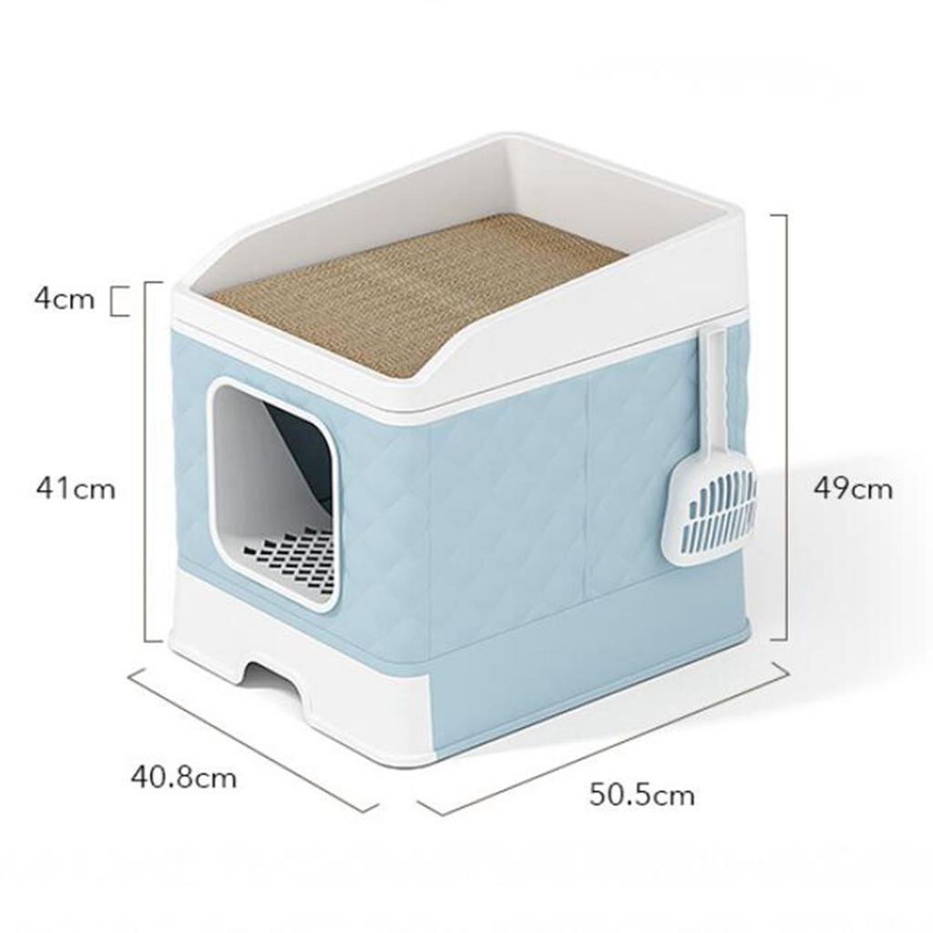 Semi Closed Cat Pet Supplies Drawer Type Pet Toilet for Small and Large Cats