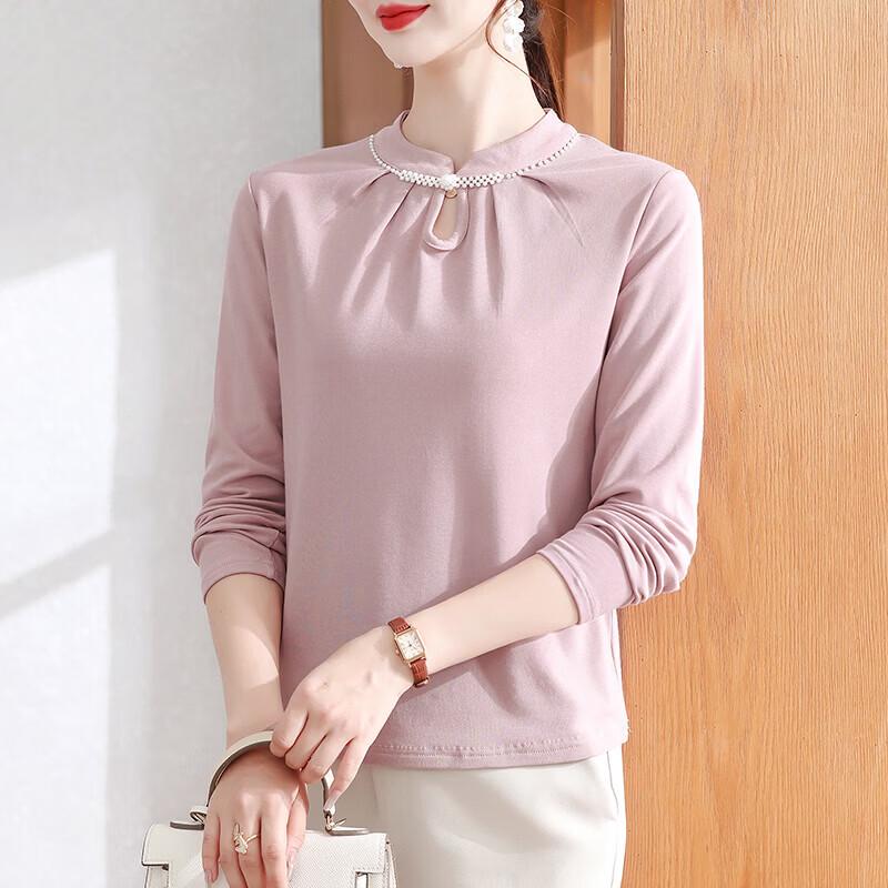 XUEXI Women's Winter Chinese Style Warm Base Layer Top