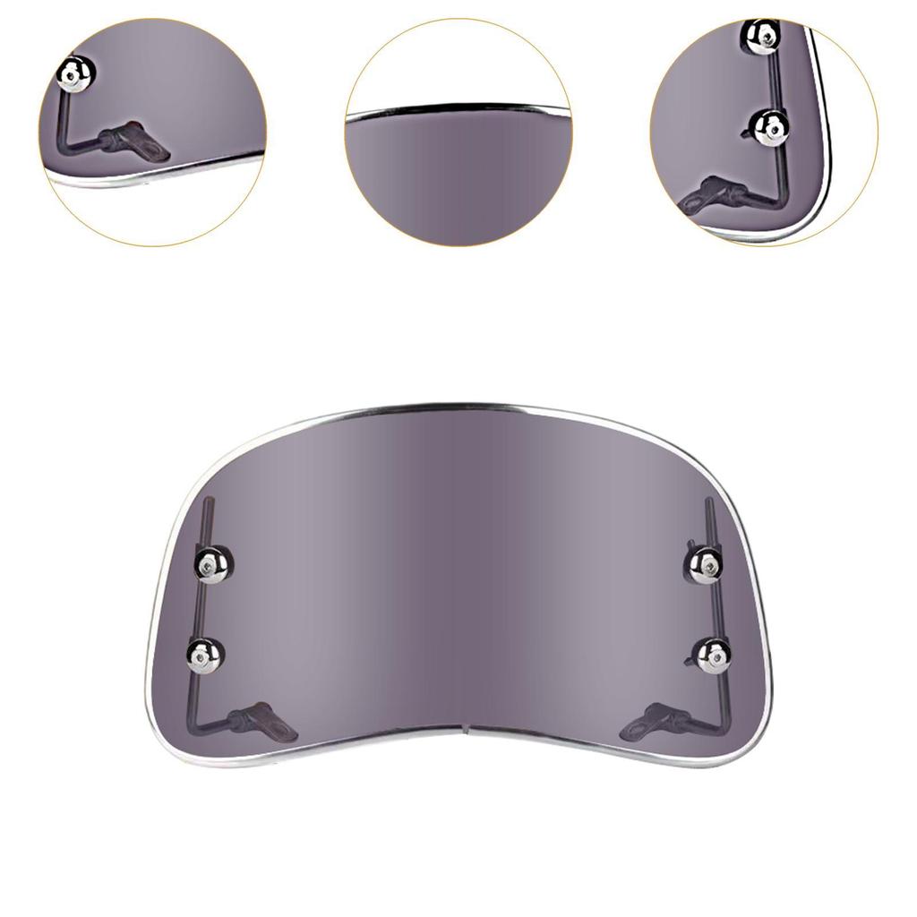 Motorcycle Windshield Electric Bicycles Easily Install High Performance Windproof Premium Replacement Motorbike Wind Deflector