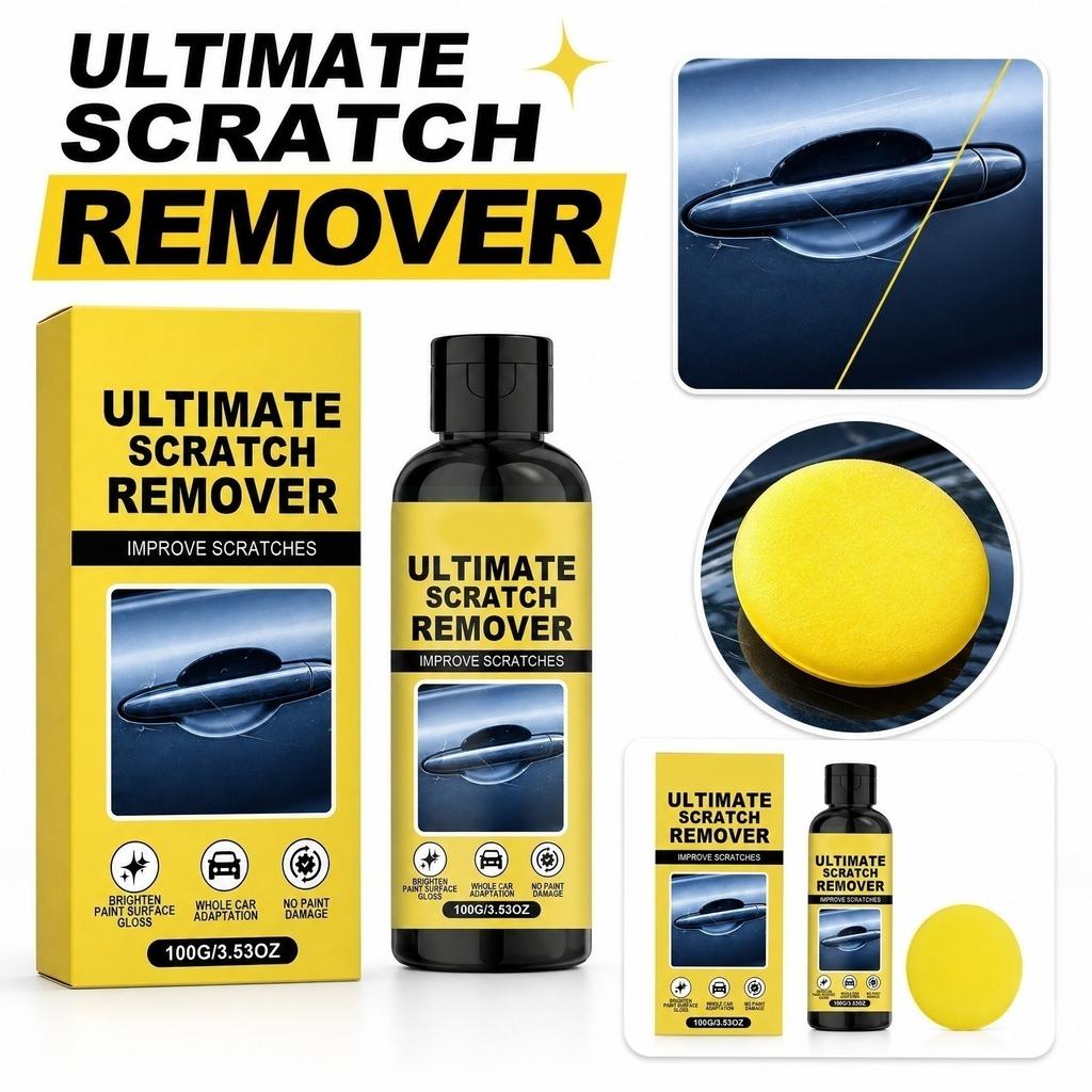 Car Scratch Repair Compound Ultimate Scratch Remover Liquid Polish Effective for Removing Surface Scratches and Restoring Vehicle Paint Finish