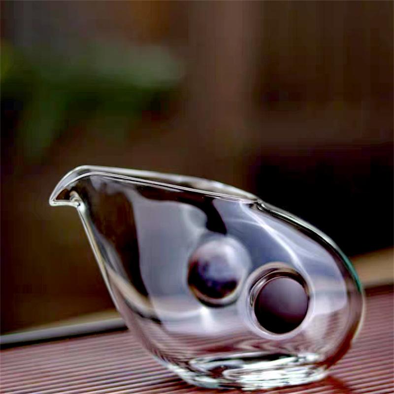 Japanese Anti scalding Heat Resistant Glass Fair Cup Tea Dispenser Handmade Chahai Gongdaobei Kungfu Tea Set Accessories