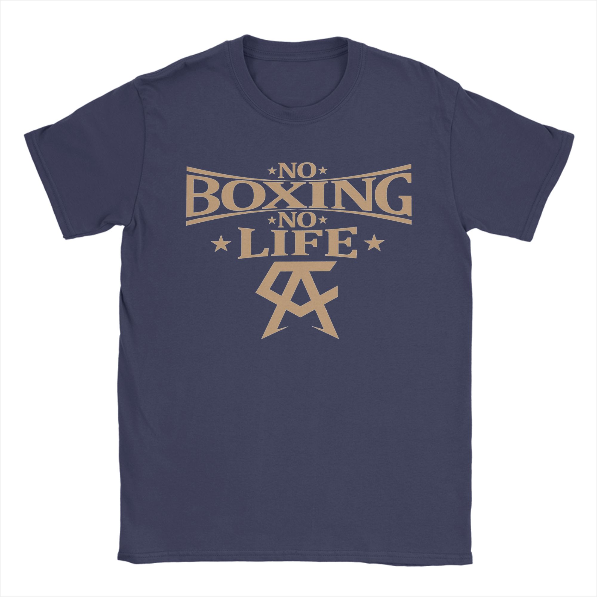 

No Boxing No Life T Shirt Beach Funny T Shirts 100 Cotton Harajuku Tee Shirt For Men Casual Clothing 4XL