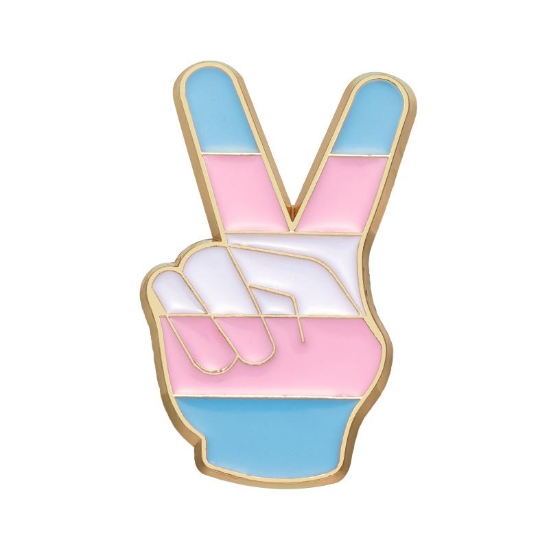 Rainbow Colorful Flag Enamel Pin Funny Brooch Cartoons Badge For Bags Jeans Hoodies Denim Lapel Pin Jewelry Kids Best Gift