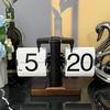 European Retro Flip Clock: Simple Desktop & Wall Design