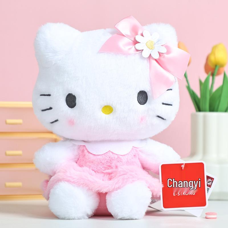 Genuine Hello Kitty Plush Toy - Cute Kitty Cat Doll Gift