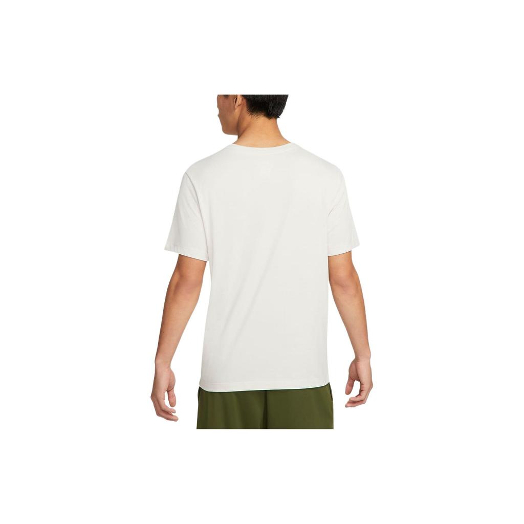 Nike Camouflage Letter Print Round Neck Casual Short-Sleeve T-Shirt Men Tops White DM5670-072
