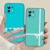 A-tiffanys Blue Phone Case For Xiaomi 11 12 Redmi Note 11 5G 8T 9A 9 10T Note 8 9 12SUltra Shockproof, Slim, Black