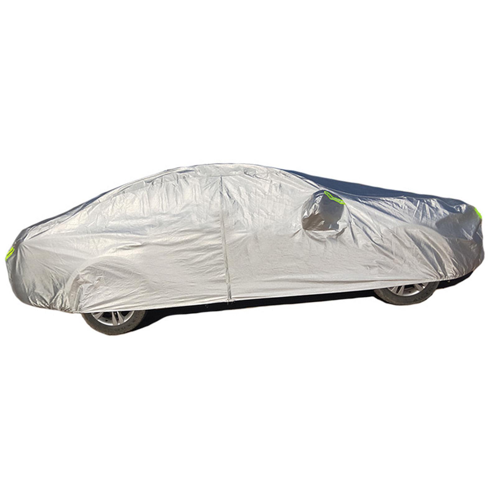 

Чехол для автомобиля 2-слойный водонепроницаемый с защитой от УФ-лучей, всепогодный, с теплоизоляцией, для улицы, полный чехол для автомобиля для