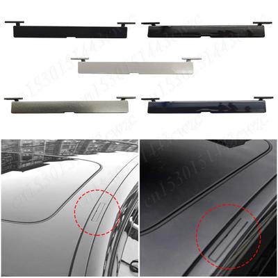 Plaque de protection de porte-bagages de toit de remplacement 51137443691 Garniture de moulage de rail de toit de voiture adaptée à la BMW Série 5 G30 2017-2024