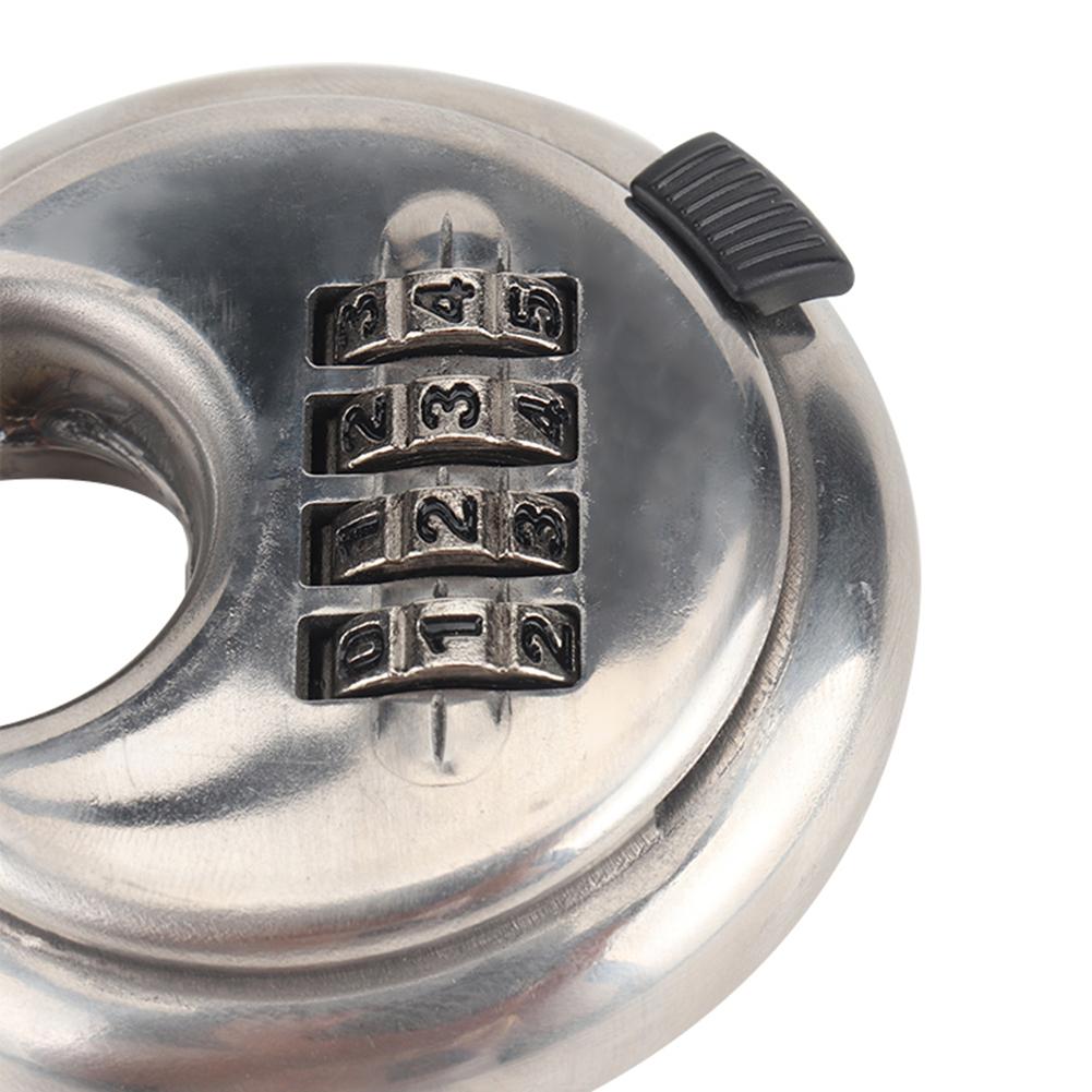 4 Digits Keyless Heavy Duty Locks Rustproof Stainless Steel Outdoor Combination Padlocks Waterproof for Cabinet Garage Shed Gate