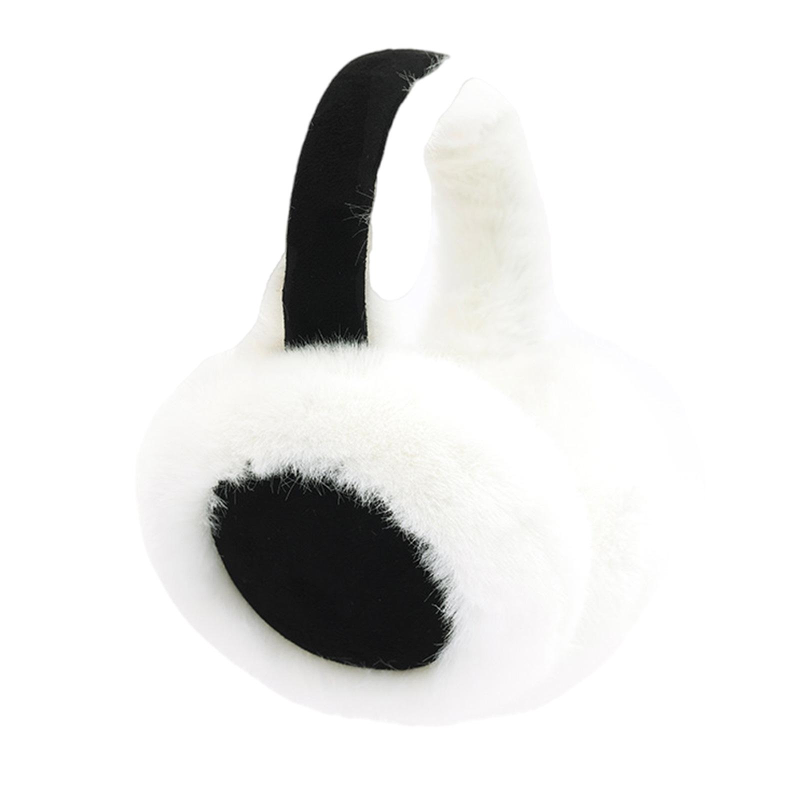 

Складные плюшевые наушники для женщин и детей, теплая меховая повязка на голову для зимы, рождественские подарки на Новый год 4