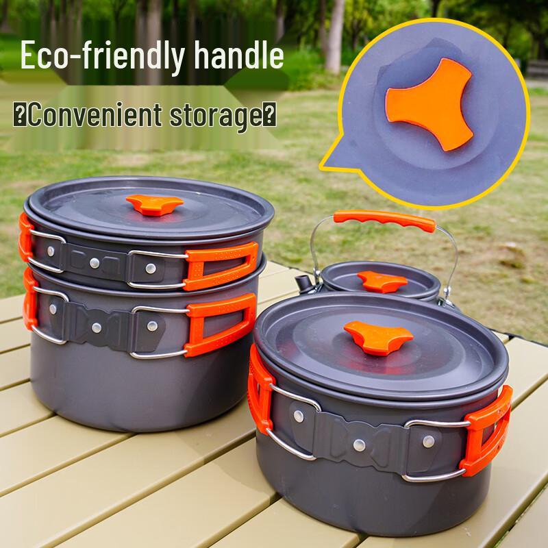 Hanlemeitu Outdoor Camping Cookware Set