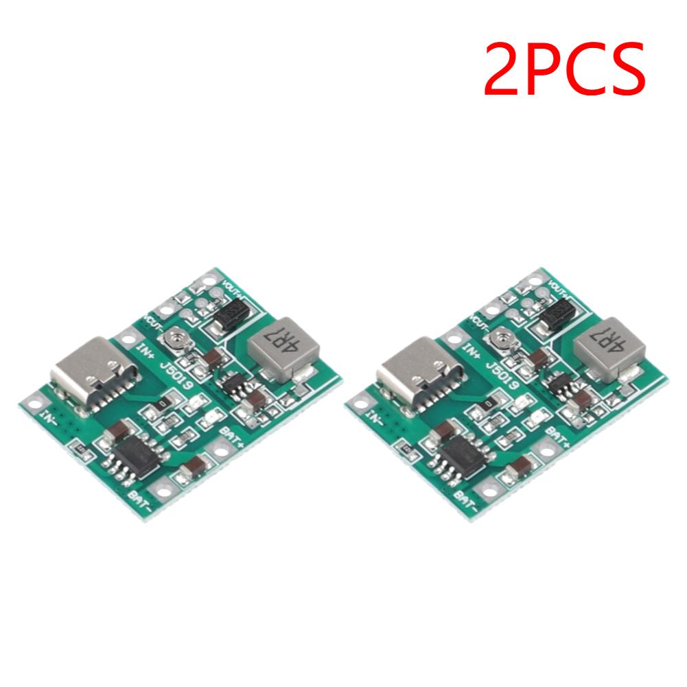 1-10PCS DC-DC Boost Module Type-C TP4056 Charger Discharge Power Board DC4.3-27V Charging Step Up Boost Module DIY Kit Parts