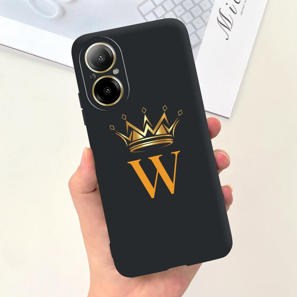 Fashion Letter Case For Realme C67 4G Soft Silicon TPU Protective Cover For RealmeC67 C 67 4G RMX3890 Phone Cases