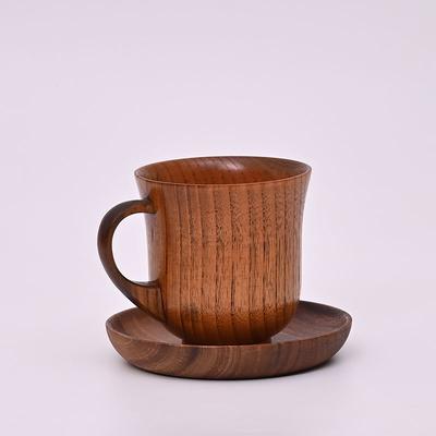 Natural Wooden Cup Wood Coffee Tea Beer Juice Milk Water Mug Handmade