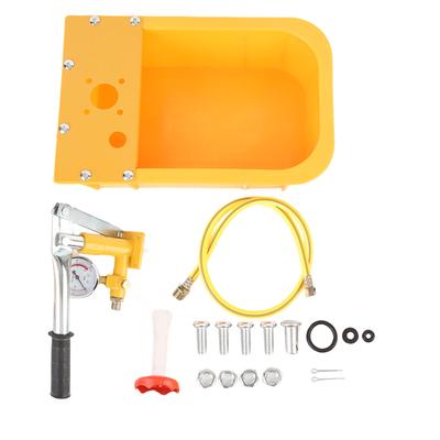 Bomba de Prueba de Presión de Agua Manual con Manómetro Conector de Rosca Estándar G1/2 Fuga de Tubería de Agua