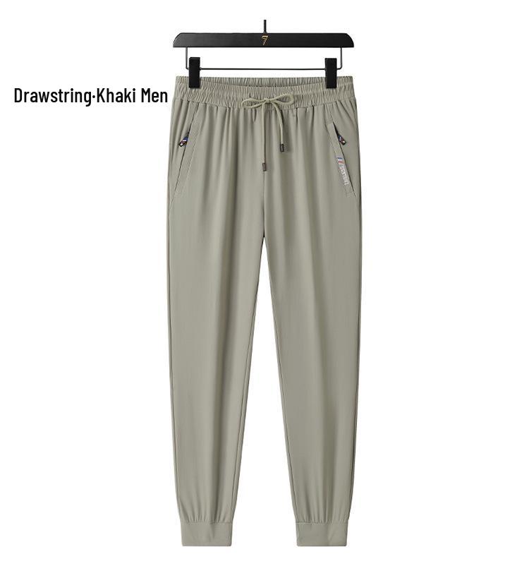Pantaloni Traspiranti in Seta di Ghiaccio ad Asciugatura Rapida per Coppie - Pantaloni Lunghi Sportivi Leggeri da Uomo e Donna, Disponibili in Taglie Forti